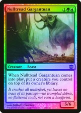 Nulltread Gargantuan FOIL Alara Reborn PLD Blue Green Uncommon CARD ABUGames