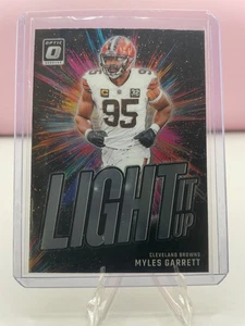 MYLES GARRETT 2024 Dontuss Optic LIGHT it UP Insert #13 Browns - Picture 1 of 5
