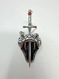 Harry Potter Beutekiste Zauberwelt Godric Gryffindor Schwert Nagini Schlange Pin - Bild 1 von 3