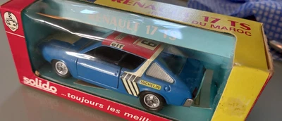 Solido 37 Renault 17 lanzamiento anticipado calcomanía hoja presente en caja 1/43 (como Corgi) Foto 1 de 4
