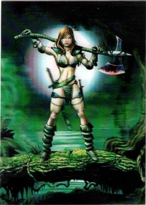2011 Breygent Red Sonja Lenticular Trading Card RS2 - Picture 1 of 1
