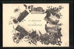 AK Villemontais, diverse Ortsansichten & Straßenansichten - Bild 1 von 2
