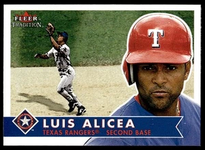 2001 Fleer Tradition #265 Luis Alicea Texas Rangers - Bild 1 von 2