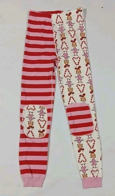 Hanna Andersson Grinch Cindy Lou Pajama Pants Size 10 Red Stripe Christmas  - Image 1 of 4