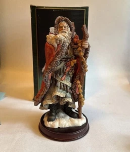 1994 St. Nicholas & Me Statue Santa Clause25202 Resin Figurine 11" World Bazaar - Picture 1 of 6