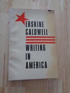 Writing in America by Erskine Caldwell SC 1967 - Picture 1 of 1