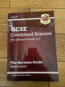 CGP GCSE Combined Science For Edexcel Higher Level The Revision Guide 9-1 - Picture 1 of 3
