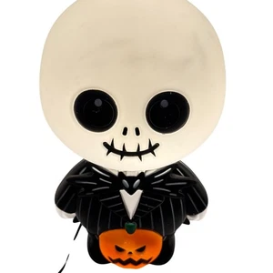 Nightmare Before Christmas Halloween 14" Light Up Blow Mold Jack Skellington - Picture 1 of 14