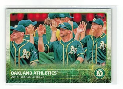 OAKLAND ATHLETICS #33 2015 TOPPS - Image 1 of 2