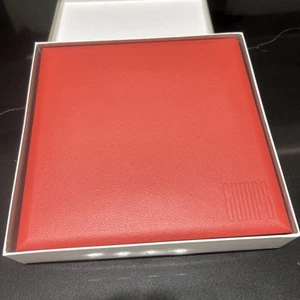 Gumps Red Earring Jewelry Necklaces Box Storage Brand New Empty Case - Picture 1 of 17