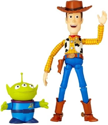Figura de acción Revoltech Pixar colección 005 Toy Story Woody Kaiyodo Disney Foto 1 de 4