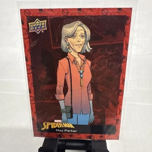 Upper Deck Marvel Spider-Man Card May Parker In The Red Foil Card #4 - Picture 1 of 2