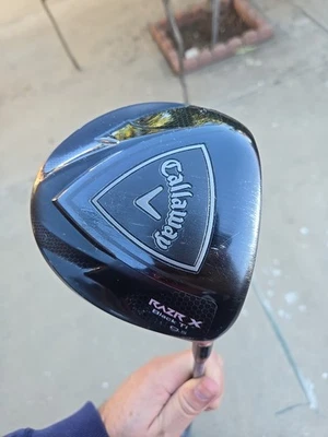 Eixo CALLAWAY RAZR X Black Ti 9.5° driver Grafalloy ProLaunch Axis 60S destro 46.5" - Imagem 1 de 4