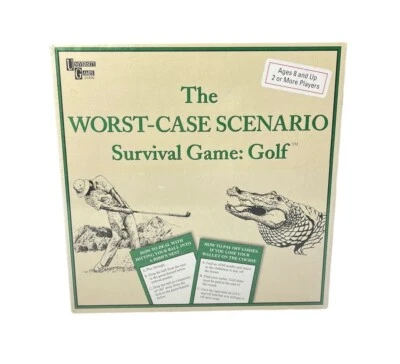 De colección El Peor Escenario Juego de Supervivencia Golf 2002 Juegos Universitarios NUEVO Foto 1 de 4