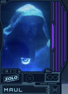 [DIGITAL] Topps Star Wars - Maul - Base 23 S1 Tier 7 Purple 1st Ed Day 2 - Picture 1 of 1