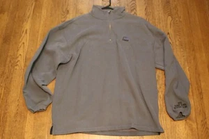 Port Authority embroidered fleece 1/3 zippered pullover size XL - Picture 1 of 5