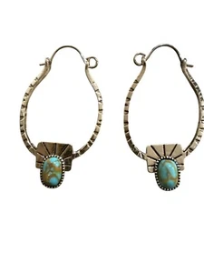 turquoise earrings - Picture 1 of 1