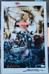COMIC SIN CITY NANCY IMPRESIÓN GICLEE JAY ANACLETO FRANK MILLER FIRMADO CERTIFICADO DE AUTENTICIDAD JSA 17x11 - Imagen 1 de 6