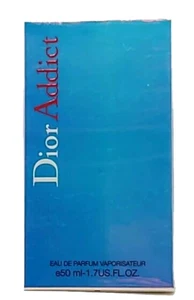 ❤️CHRISTIAN DIOR ADDICT EAU DE PARFUM 50ml 1.7oz 2002",SEALED, OLD VERSION !!! - Picture 1 of 9