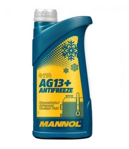 1 Liter MANNOL AG13+ Kühlflüssigkeit Advanced Antifreeze Konzentrat gelb G13+ - Bild 1 von 2