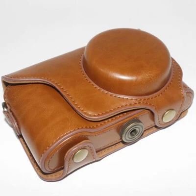 Funda de cuero con agarre para cámara Samsung Galaxy EK-GC200 GC110 GC120 GC100 Foto 1 de 4