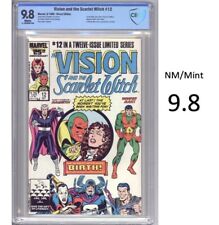 Vision and the Scarlet Witch #12 - 1st app. Wiccan & Speed! CBCS 9.8 - New Slab!