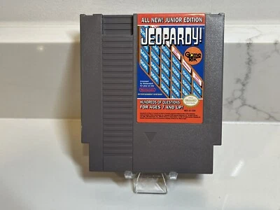 Jeopardy! Junior Edition - 1989 NES Nintendo Game - Cart Only - TESTED! - Image 1 of 4