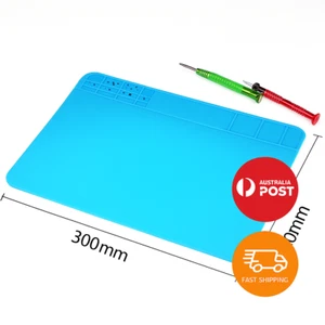 Large Silicone Soldering Mat – Heat Resistant Repair Pad (30×45.5cm) AU Stock - Picture 1 of 15