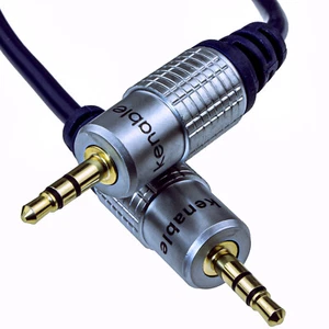 3m HQ Shielded 3.5mm AUX Stereo Jack to Jack Oxygen Free Copper Audio Cable GOLD - Picture 1 of 12