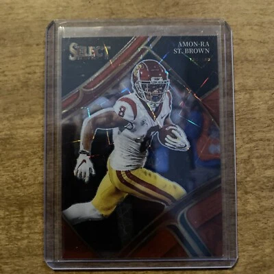 2023 select amon-ra st. brown laser prizm 156 - Image 1 of 4