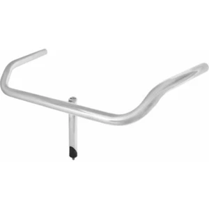 Manubrio Torino 495Mm Ø22,2Mm In Acciaio Argento Per Bici Urban/City Con Curvatu - Foto 1 di 1
