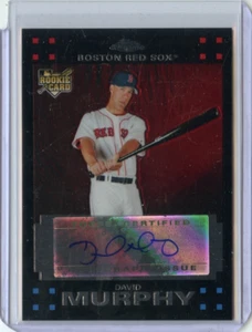 2007 Topps Chrome David Murphy Boston Red Sox #334⭐️💥🎯 MINT AUTO - Picture 1 of 2