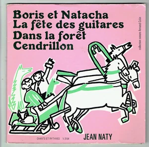 2 X Vinyl 45 Runden Boris Et Natasha IN Die Bohrer Lieder Rhythmen Ein Xmas Von - Bild 1 von 10