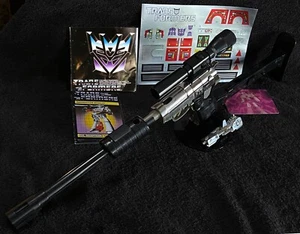 G1 1984 MEGATRON • COMPLETO con FOGLIO ADESIVO • TRASFORMATORI G1 VINTAGE - Foto 1 di 18