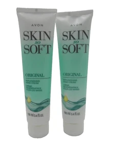 2 Avon Skin So Soft Original Auffüllende Handcreme, 3,4 Unzen pro Stück, Neu, Kostenloser Versand - Bild 1 von 2