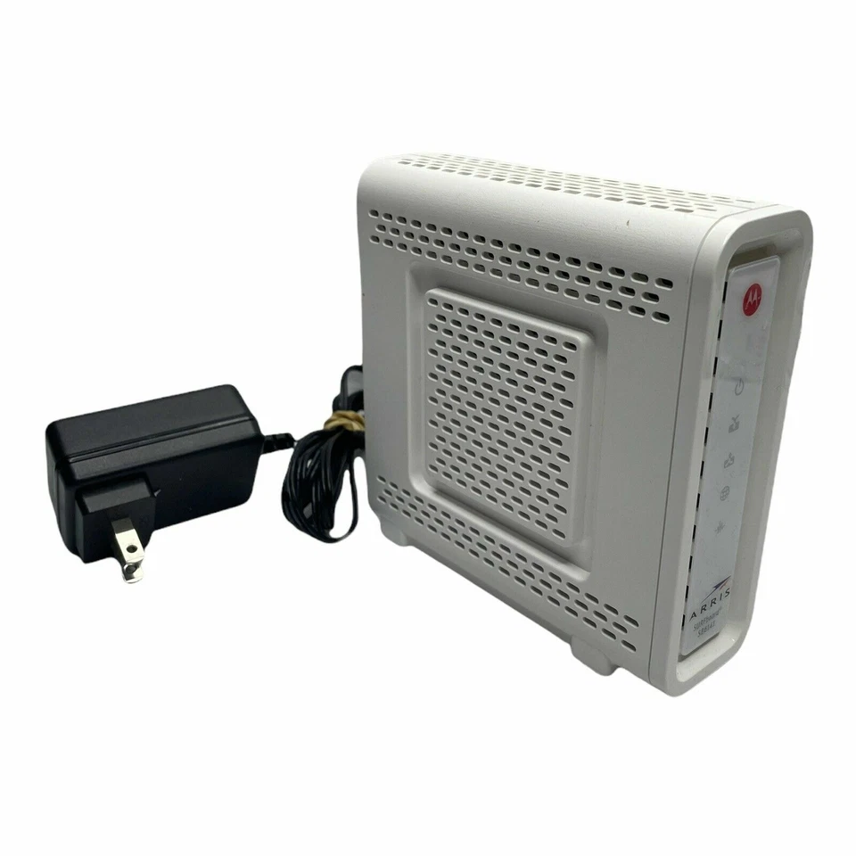 Motorola Surfboard SB6141 Docsis 3.0 Cable Modem With Power Supply - Image 1 of 1