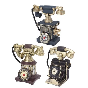 Hand Telephone Decoration Ingenious Vintage Landline Home Decorative For Shop HG - Zdjęcie 1 z 9