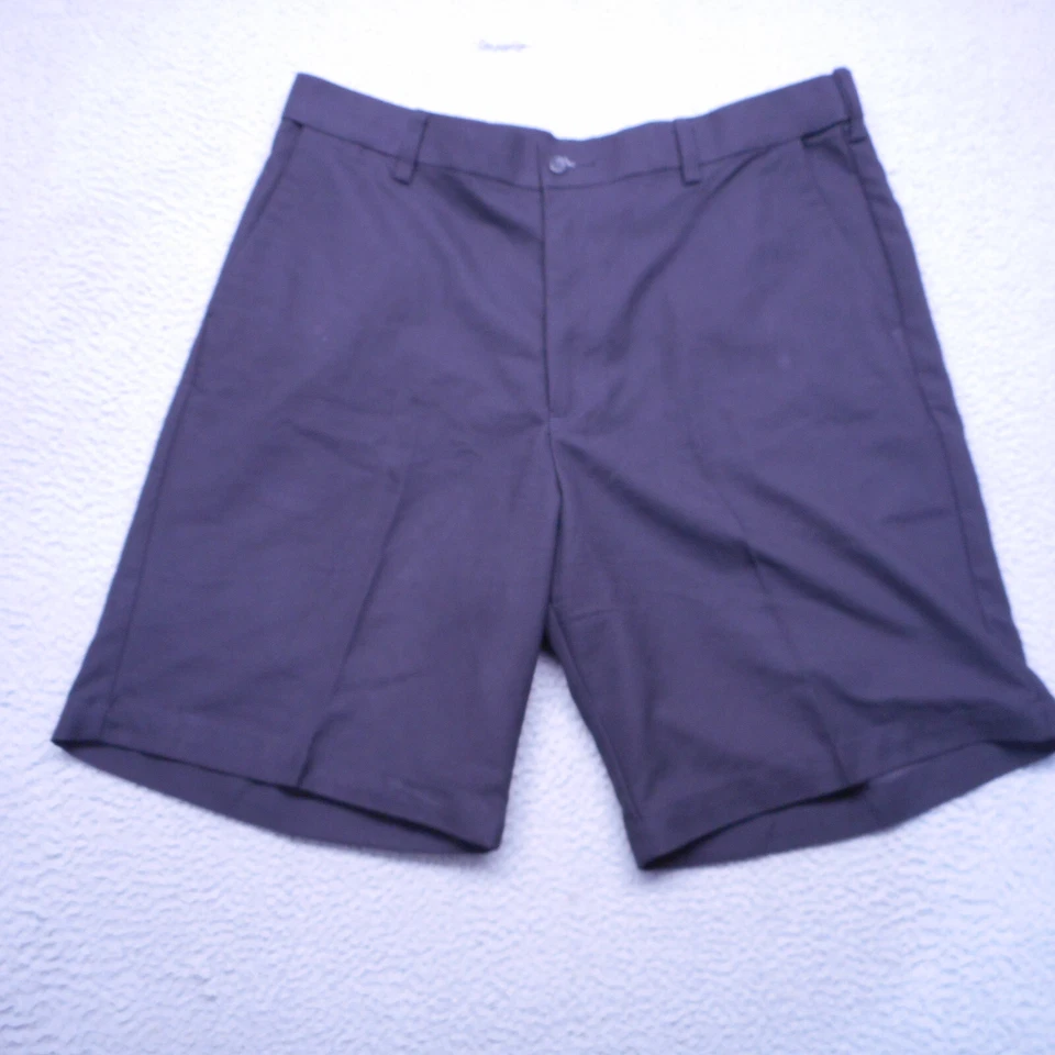 Dockers Golf Shorts Men 36 Black Relaxed Fit Flat Front 100% Polyester Backswing - Image 1 of 4