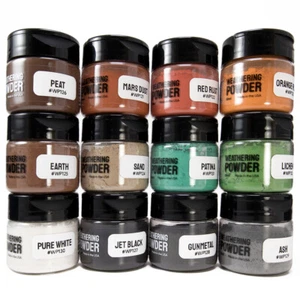 Huge Miniatures Weathering Powder Bundle, 30ml Powdered Pigment - 12 Jars - Picture 1 of 3