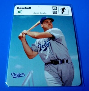 #12 DUKE SNIDER 2004 Donruss playoff SPORTSCASTER 30/45 Los Angeles DODGERS mint - Picture 1 of 3