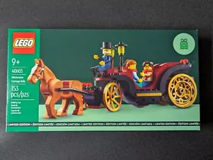 Lego Paseo en Carruaje de Invierno de Temporada Retirado Edición Limitada GWP Sellado 40603 - Imagen 1 de 8
