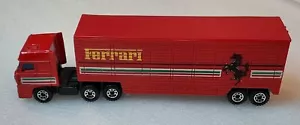 MB Ferrari Big Rig Team Hauler Truck, Tractor-Trailer, red, killer piece! - Picture 1 of 6