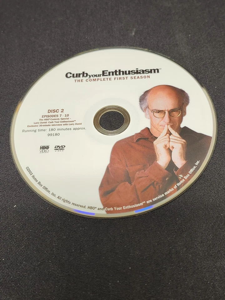 Curb Your Enthusiasm -Season 1 : Disc 2 - DVD Disc Only-Replacement Disc - Image 1 of 1
