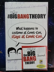 The Big Bang Theory Comic-Con Journal. SDCC Entertainment Earth Exclusive. New - Imagen 1 de 4