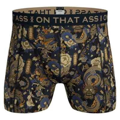 NUEVO🔥ON THAT ASS: *SAMURAI* 'Originales' DEC 2024 Calzoncillos Boxer de Algodón | GRANDES [L] Foto 1 de 4