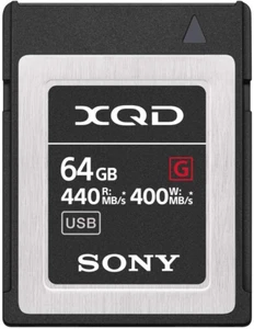 Professional XQD G Series 64GB Memory Card (QD-G64F/J) - Picture 1 of 2