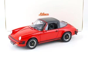 1:12 Schuco Porsche 911 Carrera 3.2 Targa Indian Red - Picture 1 of 5