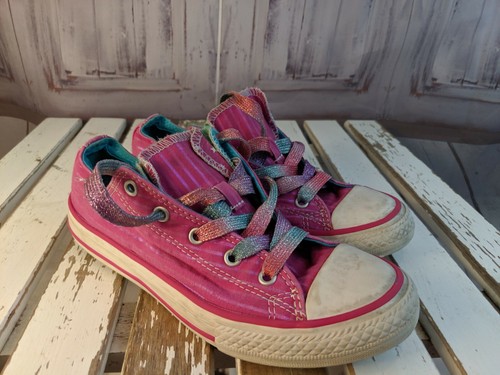 converse all star girl youth kids shoes lace sneakers pink 3 642878f striped