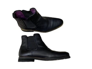 Blackstone Chelsea Boots Herren Gr. 8-8,5 (EU 41) Schwarz Leder Slipper - Bild 1 von 11