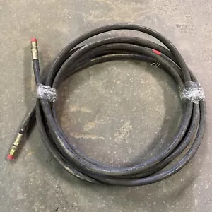 Rotolo 29 Ft di SAE 100 R2AT 3/8" Tubo Idraulico Avvolto Acciaio 4000 PSI Max WP 29' - Foto 1 di 6